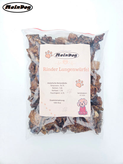 Knusprige Rinderlunge fur Hunde – leckerer Kausnack | MoinDog