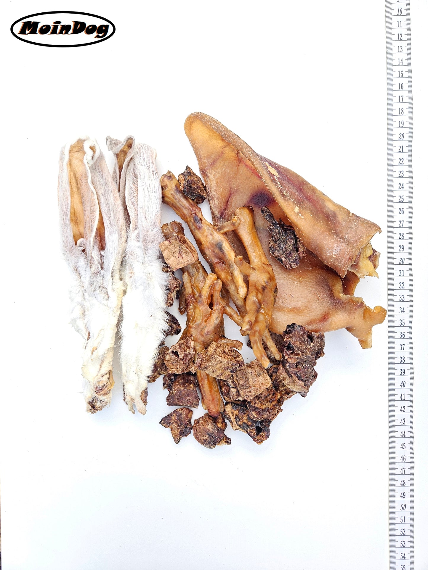 Mix Tute besteht aus Kaninchen, Huhn, Rind und Schwein. Beste Snacks und Kauartikel für deinem Hund | MoinDog